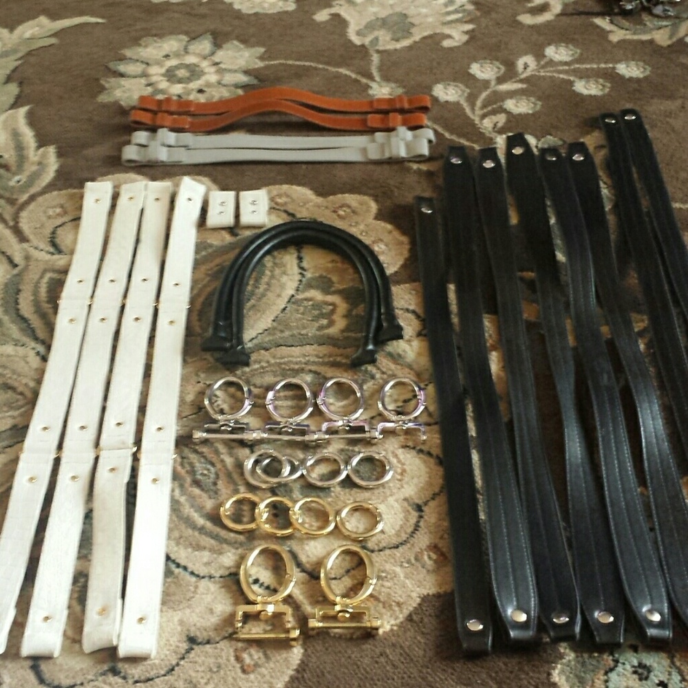 Miche handle, straps, quick connect, .5" rings